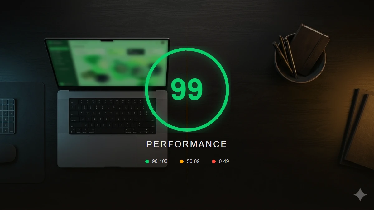 Velocidad de carga web y puntuación PageSpeed Insights para negocios locales
