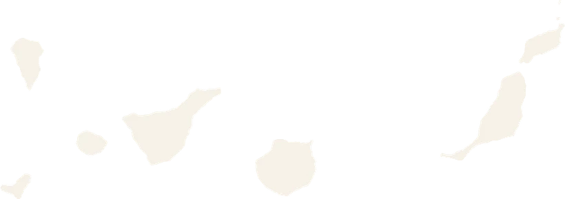 Silhouette of the Canary Islands, the area where Sande Studio designs websites for local businesses